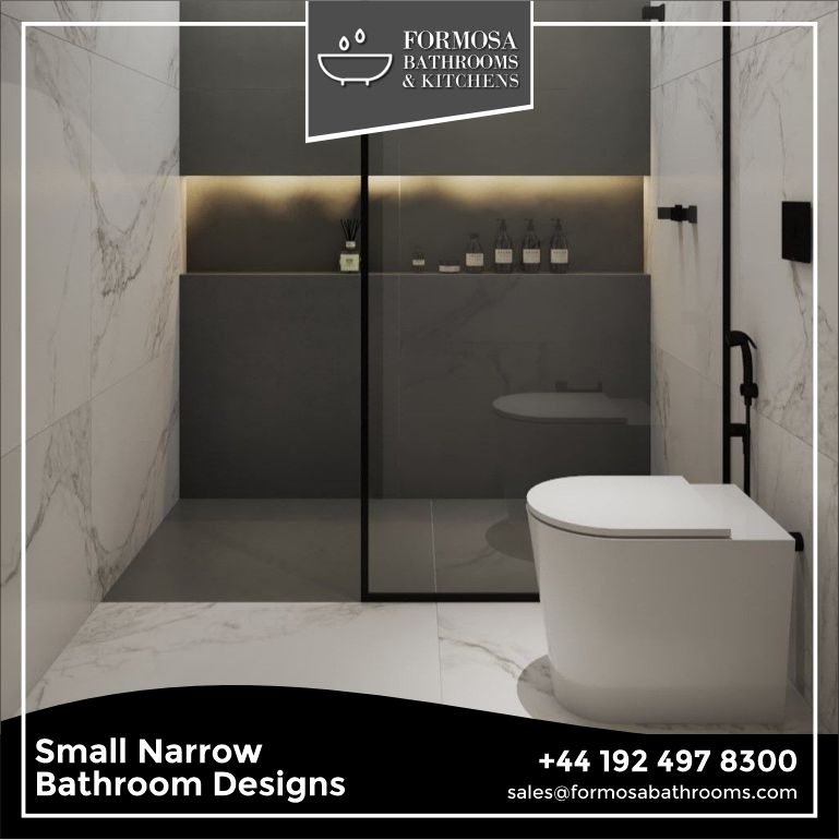 Small Narrow Bathroom Designs
