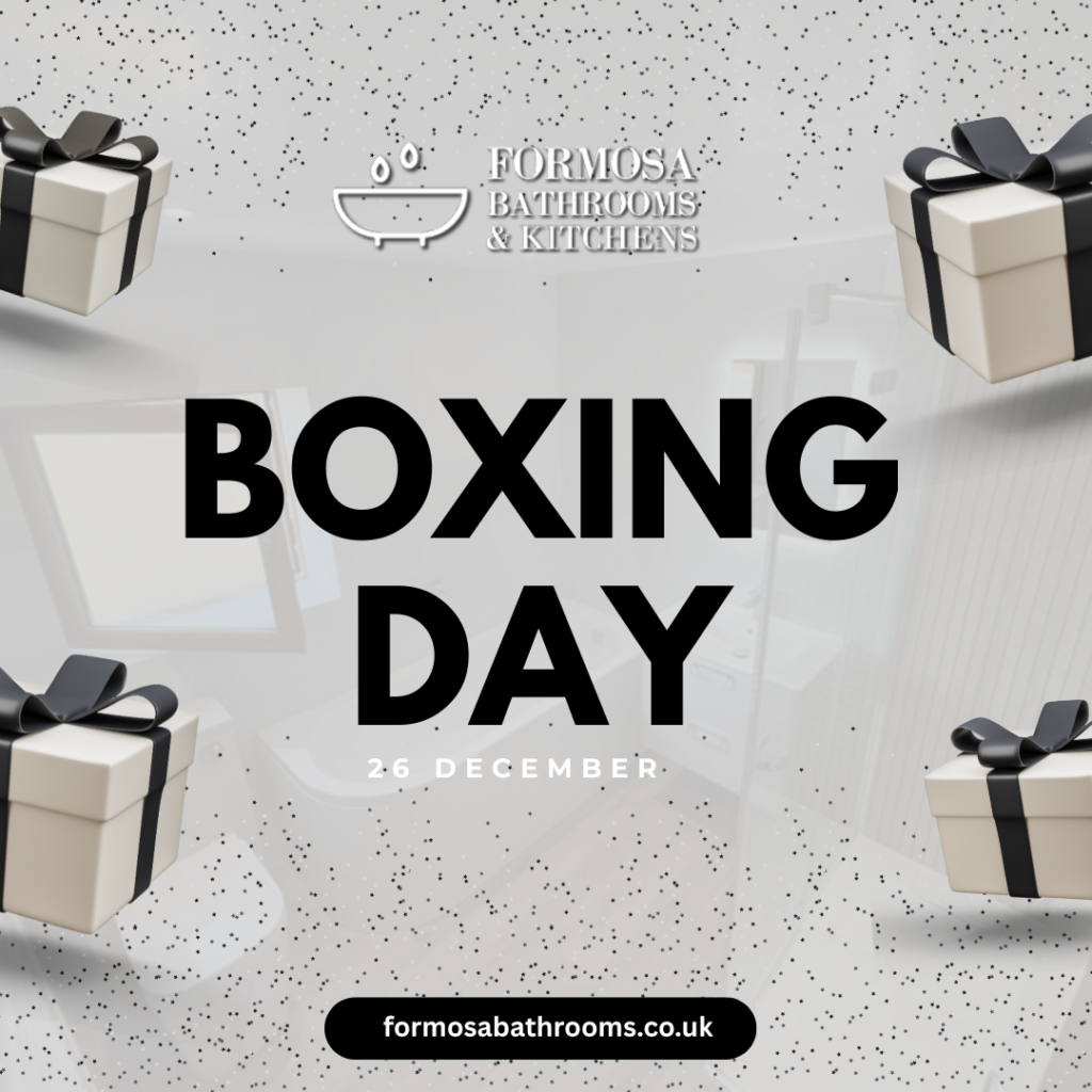 Formosa Bathrooms & Kitchens Boxing Day offer for bathroom and kitchen renovations