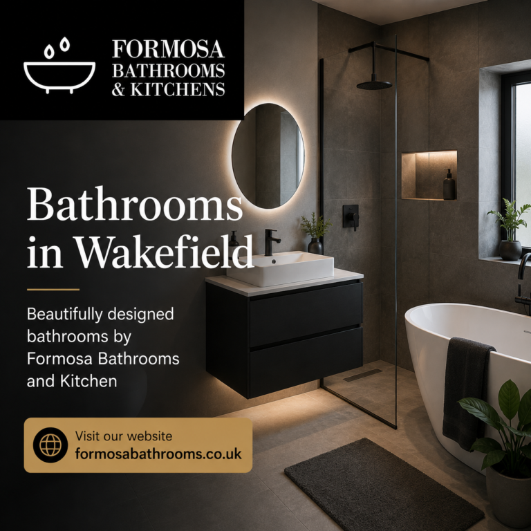 Modern eco-friendly Bathrooms in Wakefield featuring sustainable materials and contemporary design
