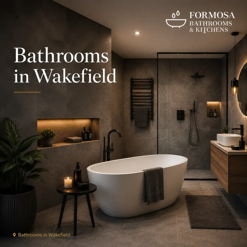 Stylish Bathrooms in Wakefield designed by Formosa Bathrooms and Kitchens