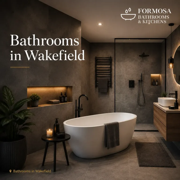 Stylish Bathrooms in Wakefield designed by Formosa Bathrooms and Kitchens