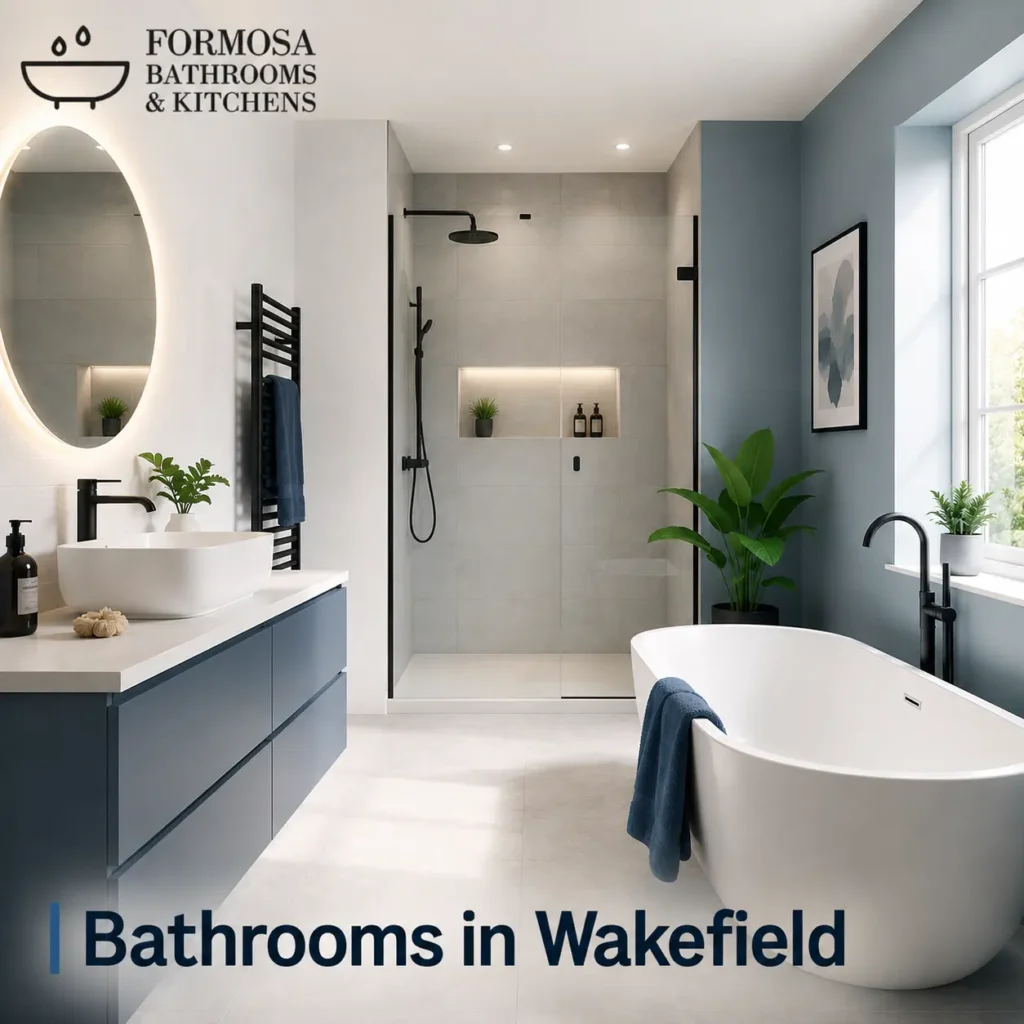 Elegant Bathrooms in Wakefield renovated by Formosa Bathrooms and Kitchens