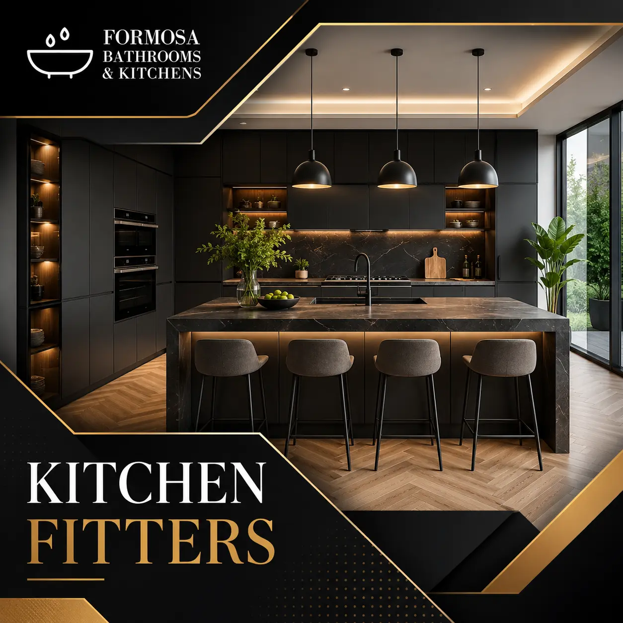kitchen fitters by formosa bathrooms